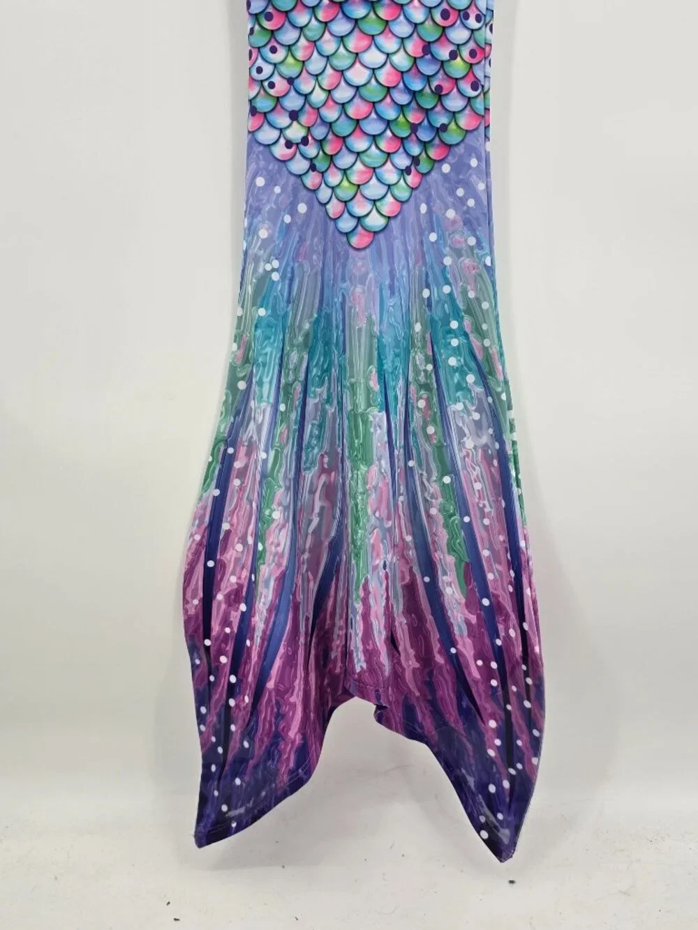 Sun Tails Aurora Borealis mermaid tail stretch swim bottom teens 7-11 NWOT